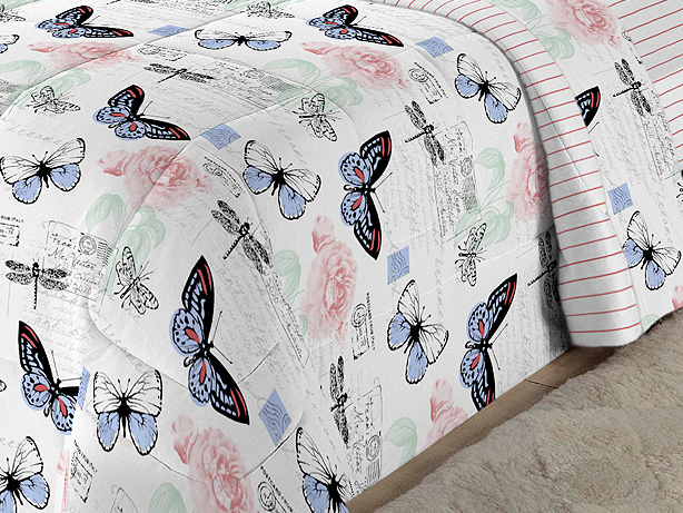 Edredom Borboleta 3